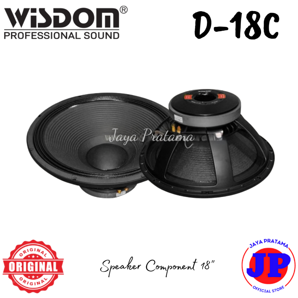 Wisdom Speaker Component D18C 18 Inch Speaker Component D-18C