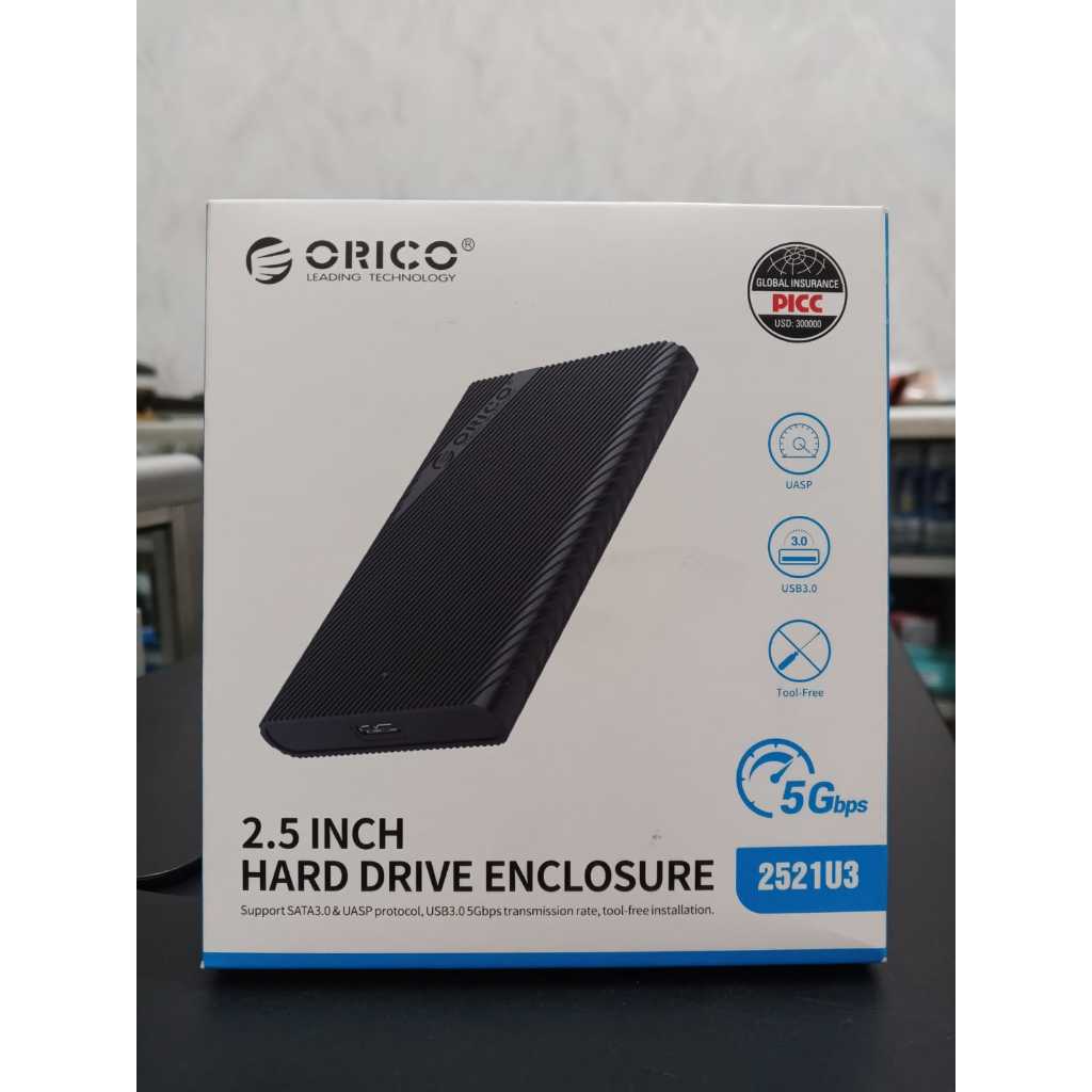 2521U3 ORICO Case HDD SSD Casing / Enclosure 2.5" USB 3.0 ORIGINAL