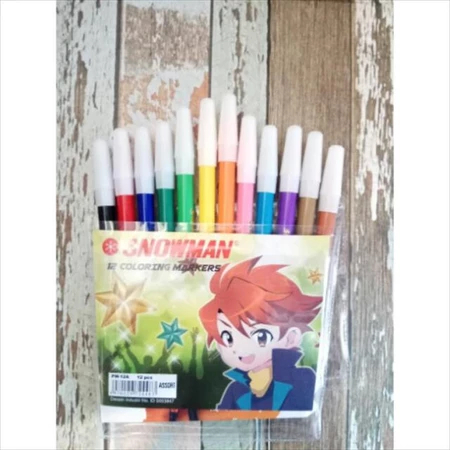 

Spidol Snowman (6warna,12warna,24 warna)
