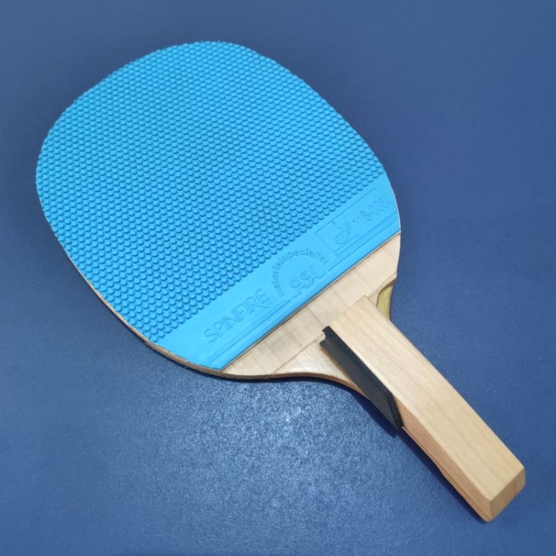 Setup Bet Jpen Custom Handmade + Karet DMS Spinfire Bet Tenis Meja Pingpong BEKAS