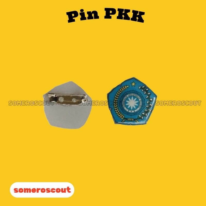 Pin PKK Lapis Resin 3,5cm bijian