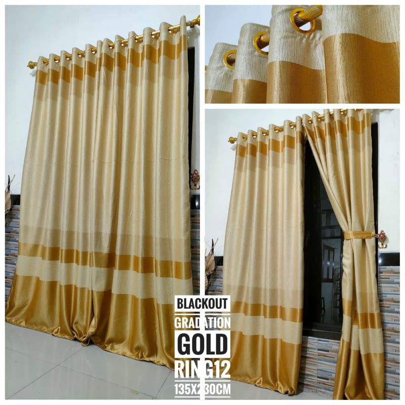 Gorden/Tirai Bludru/Blackout Tulip Import Printing