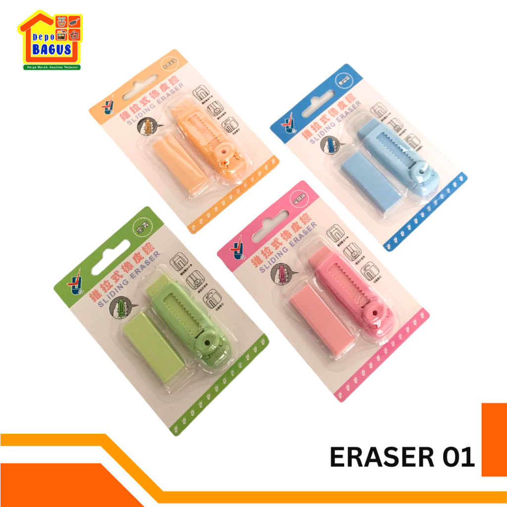 

Penghapus Orotan, Penghapus Karakter, Alat Tulis