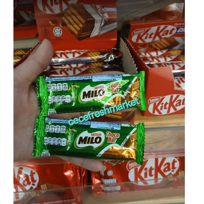 

Jual coklat bar milo choco bar pack 15 gr