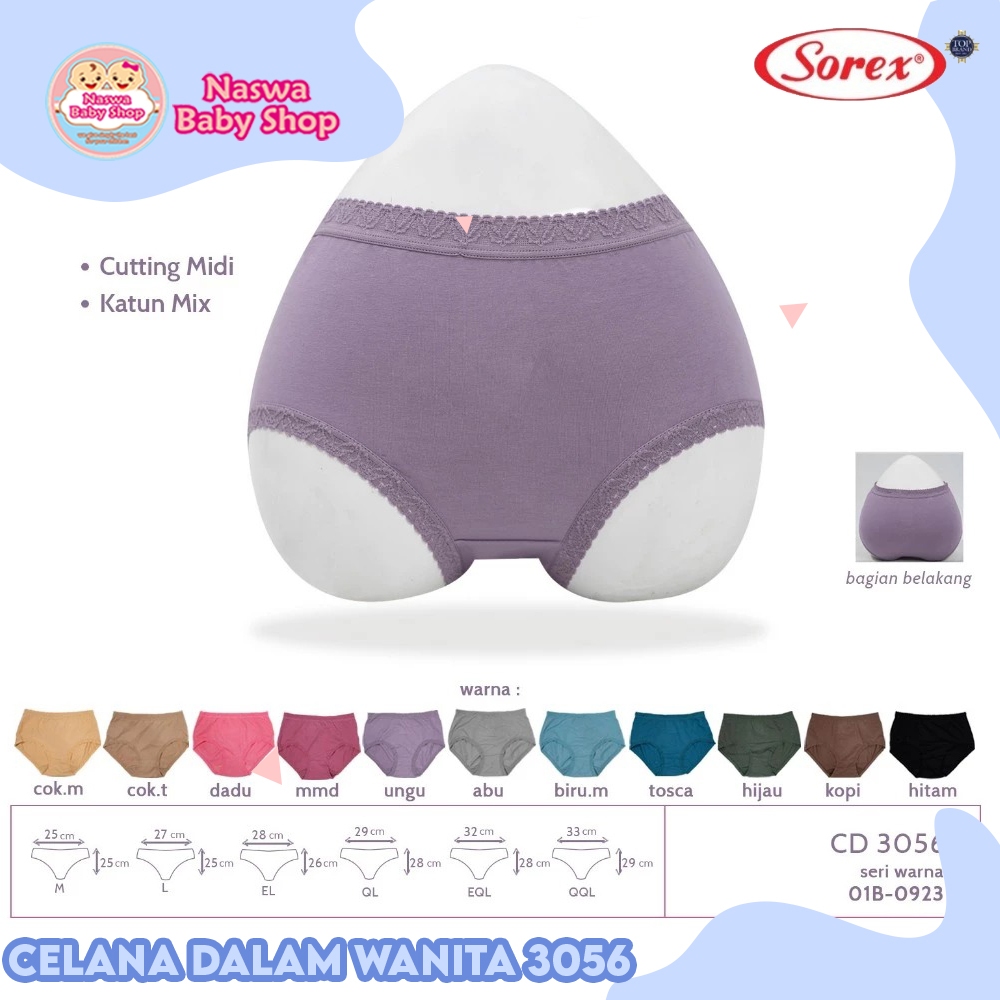 Sorex Celana Dalam Wanita 3056