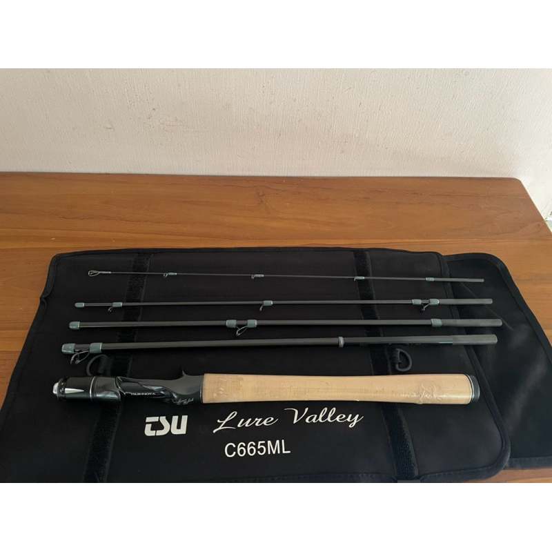 Joran TravelRod Tsurinoya lure valley C655 ML line 7-14 lbs (SECOND LIKE NEW)