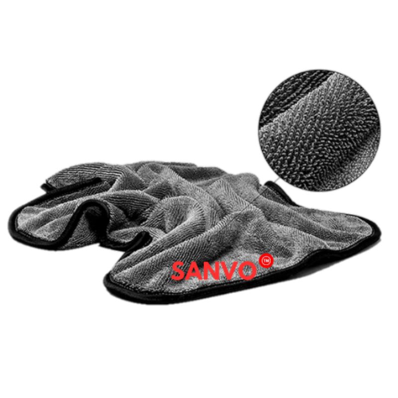 RB Kain Lap Microfiber TWISTED PILE 600GSM / Microfiber Drying Towel 600GSM 1 SIDE
