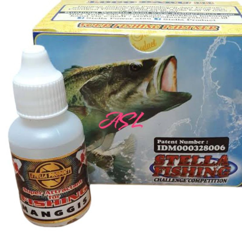 Essen Stella manggis Biang Murni 30 ml 30ml Aroma manggis Esen Pancing Essen ikan Kemasan Botol 30 m