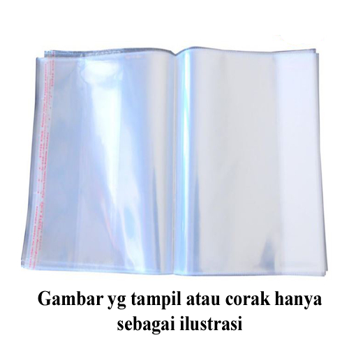 

Sampul Buku Tulis Plastik Transparan Bening