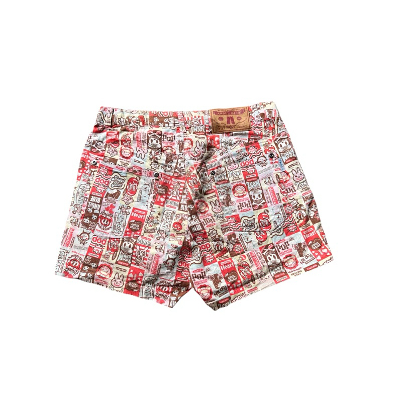Angel Blue Full Print Short Pants