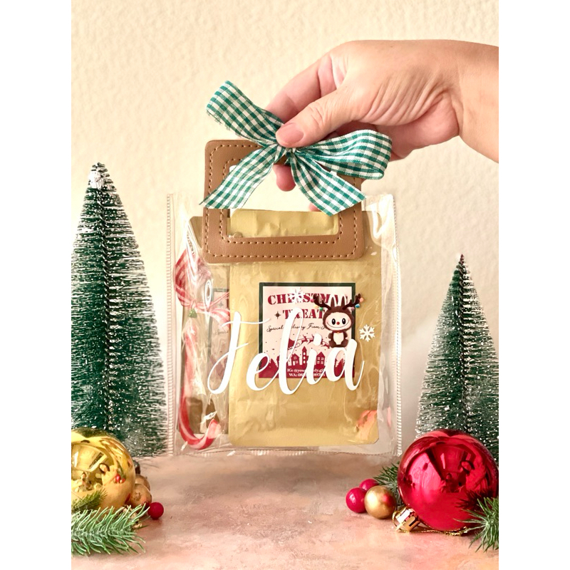 

PERSONALIZED CLEAR BAG & CHRISTMAS TREATS • Hampers Natal 2024 • FREE CUSTOM NAMA • Christmas Hampers & Gift • Parcel Natal • Personalized Gift • Custom Hampers • Hiasan Natal • Hadiah Spesial Labubu • Kado Kue Natal Murah • Candy Cane • Hot Choco