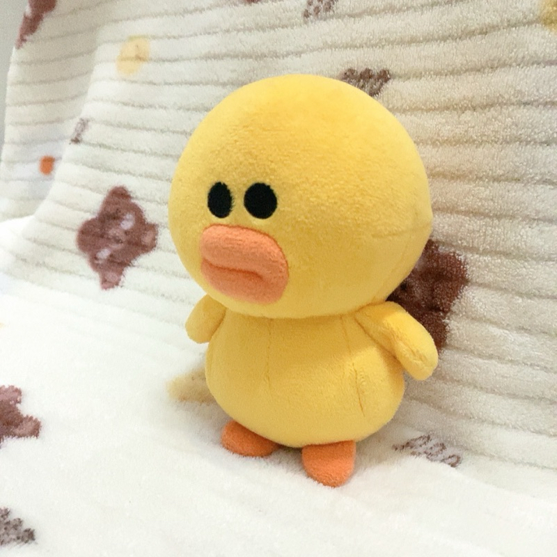 BONEKA SALLY BEBEK LINE FRIENDS BEBEK AYAM KUNING PRELOVED BRAND ORIGINAL