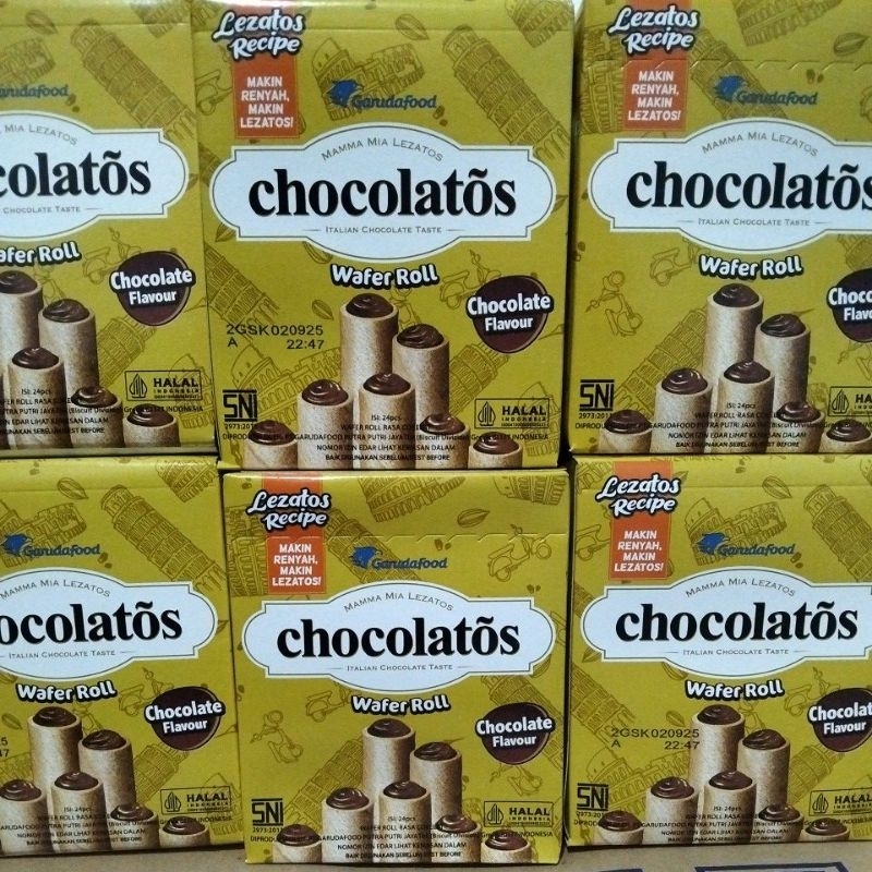 

CHOKLATOS COKLAT Kecil isi 24pcs