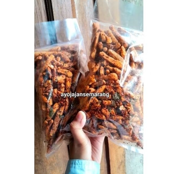 

Basreng Ikan Baso Goreng Pedas Daun Jeruk