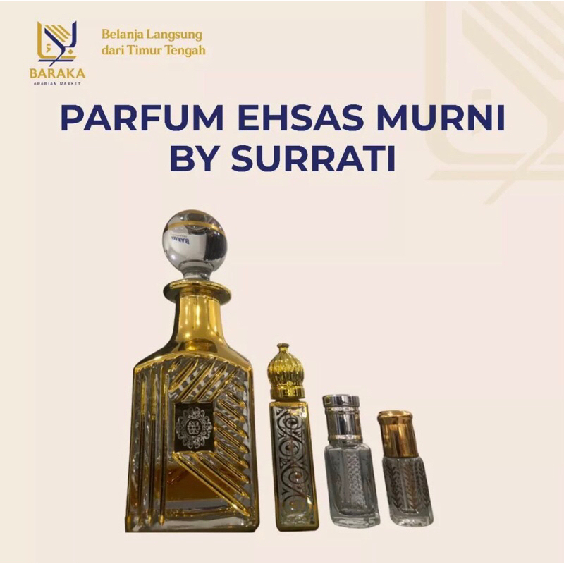 Parfum Raudah murni Bibit by Surrati best seller