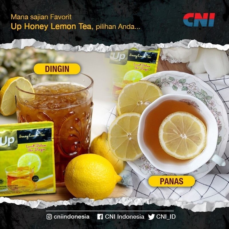 

UF HONEY LEMON TEA Minuman Lemon melawan bakteri serta memperkuat sistem imunitas tubuh.