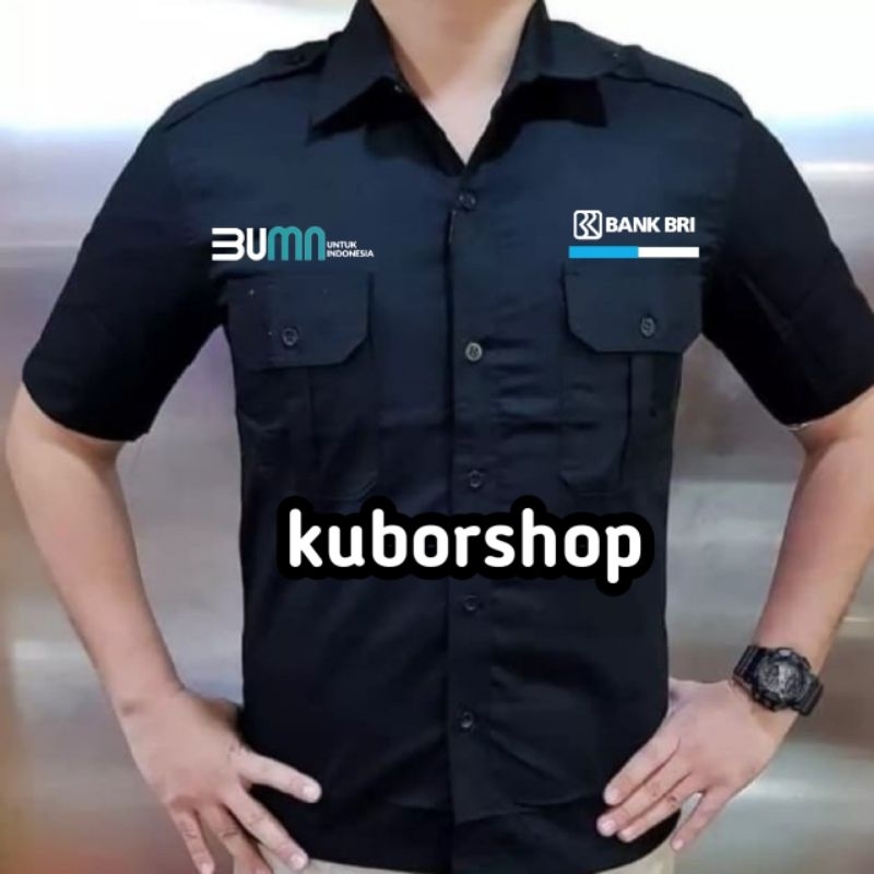 kemeja BUMN BANK BRI baju pdh bumn bank bri seragam bumn bank briFULL BORDIR