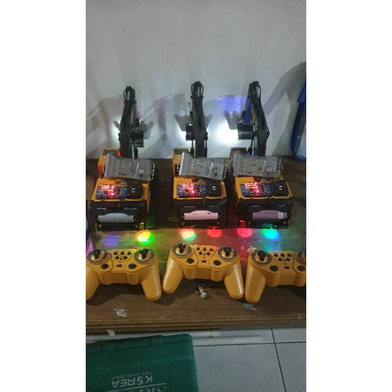 RC EXAVATOR 14 CH full upgrade skala 1:14