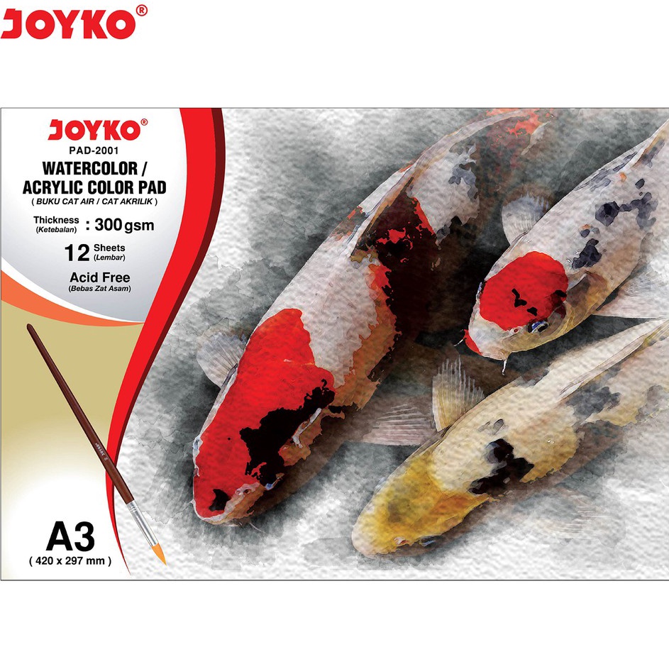 

Super Shipping JOYKO DRAWING BOOK SKETCH PAD A3 BUKU GAMBAR SKETSA PAD21