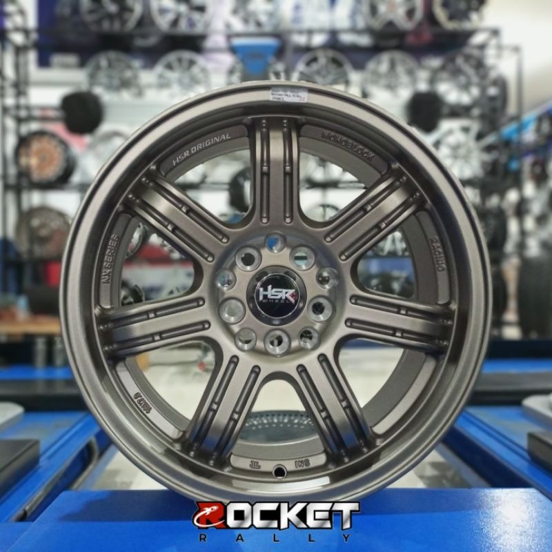 Velg Mobil Ring 18 PCD 5X100/114,3 HSR SIAK Cocok buat mobil Xpander Terios Rush Outlander All new A