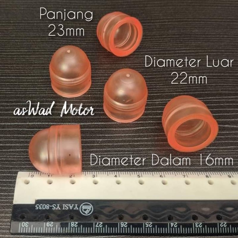 Selang Tube Drain 16X23mm Universal / Selang Hawa pembuangan / Selang Buntu Universal / Tube Drain H