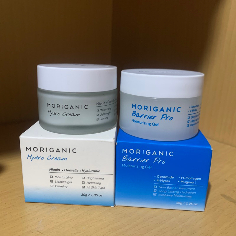 Moriganic Hydro Cream & Moriganic Barrier Pro - Preloved