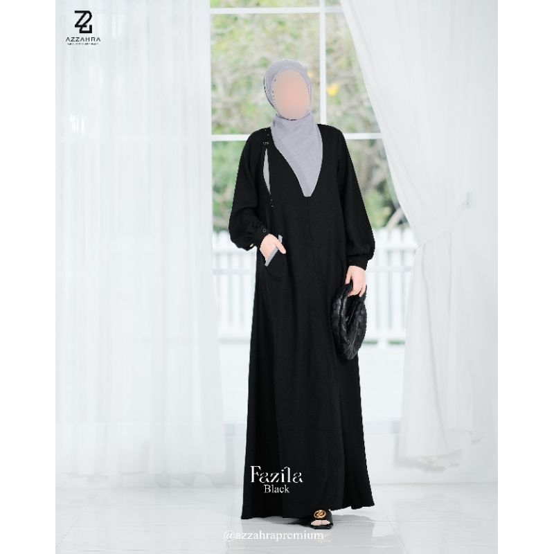 FAZLIA DRESS By Azzahra Premium Syari