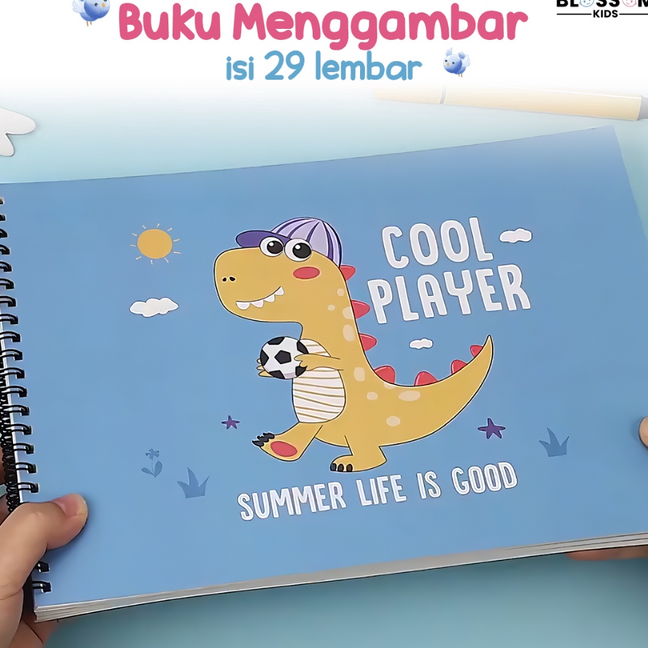 

Buruan Belanja Buku Gambar Mewarnai Buku Gambar A4 Karakter Sketch Book Painting Book BLOSSOM KIDS