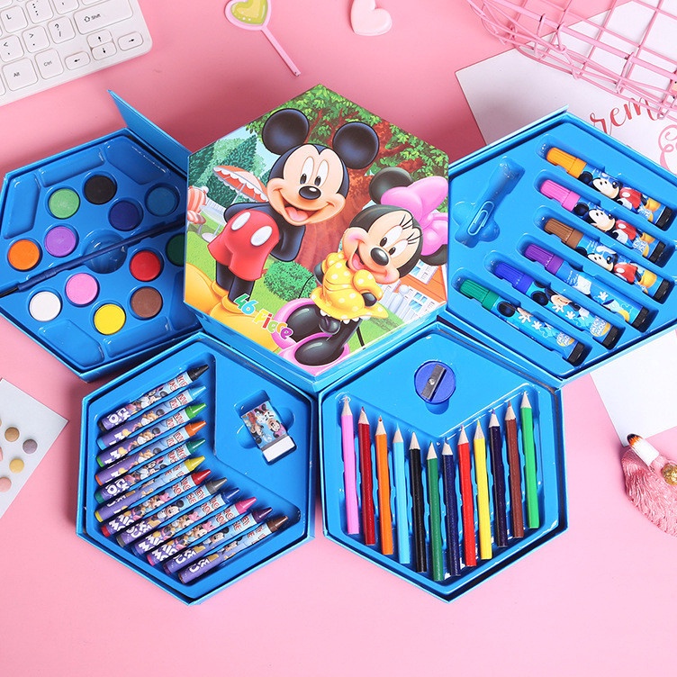 

Serbu Untung Crayon Set Karakter 46 Pcs Peralatan Menggambar Mewarnai Isi 46pcs Krayon Pencil Warna Cat Air Spidol Box Kartun Lucu Paket Kit Supplies Painting Set Alat Tulis Seni Lukis Perlengkapan Sekolah Edukasi Anak Bermain Belajar Hadiah Kado Ul