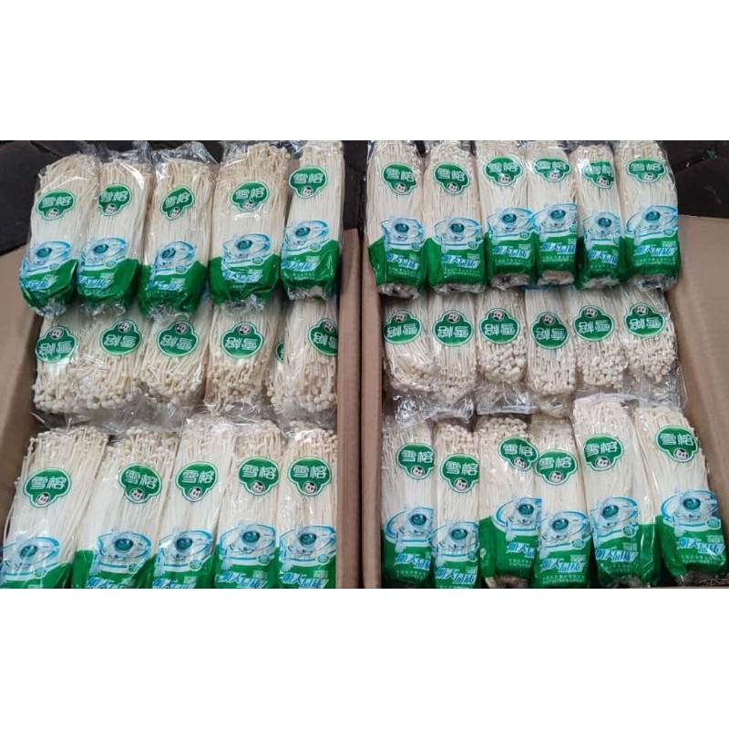 

Jamur enoki 100gram/pack