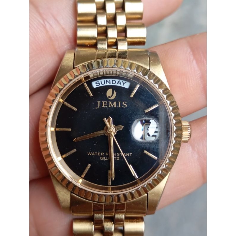 jam tangan jemis quartz by seiko custom homage