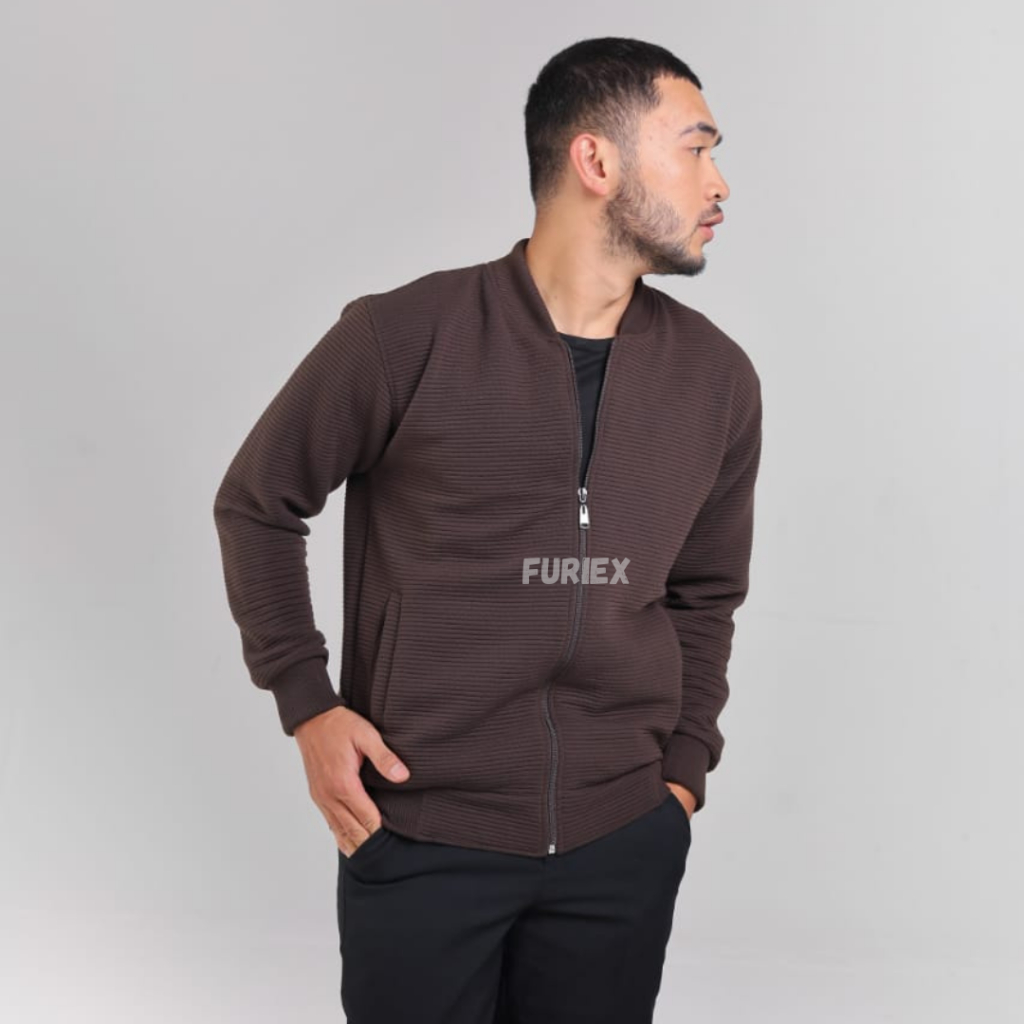 FURIEX-Jaket Bomber Ottoman Jaket Pria Jaket Bomber Pria
