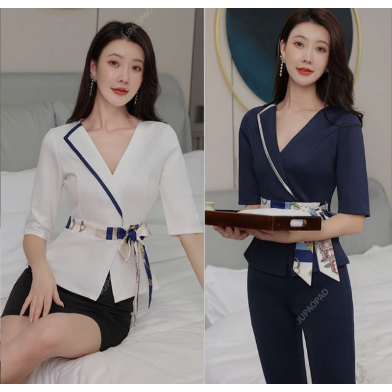 Seragam Kerja Wanita SPA SPG Klinik kecantikan dll