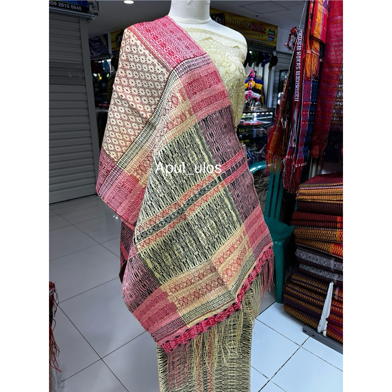 Songket Tumtuman Full purada korea unik full payet eksklusif tenunan tangan