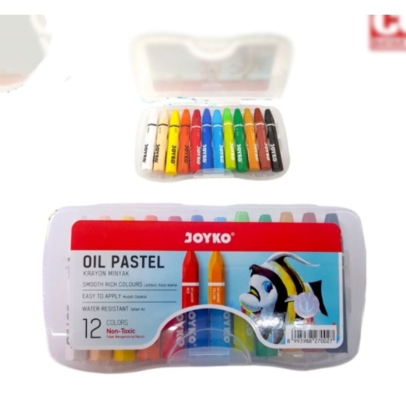 

CRAYON JOYKO 12 WARNA \ CRAYON JOYKO OIL PASTEL
