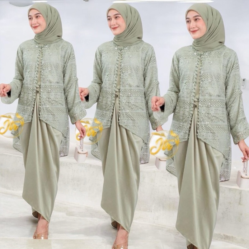 Larissa Set Kebaya Inner Rok Lilit