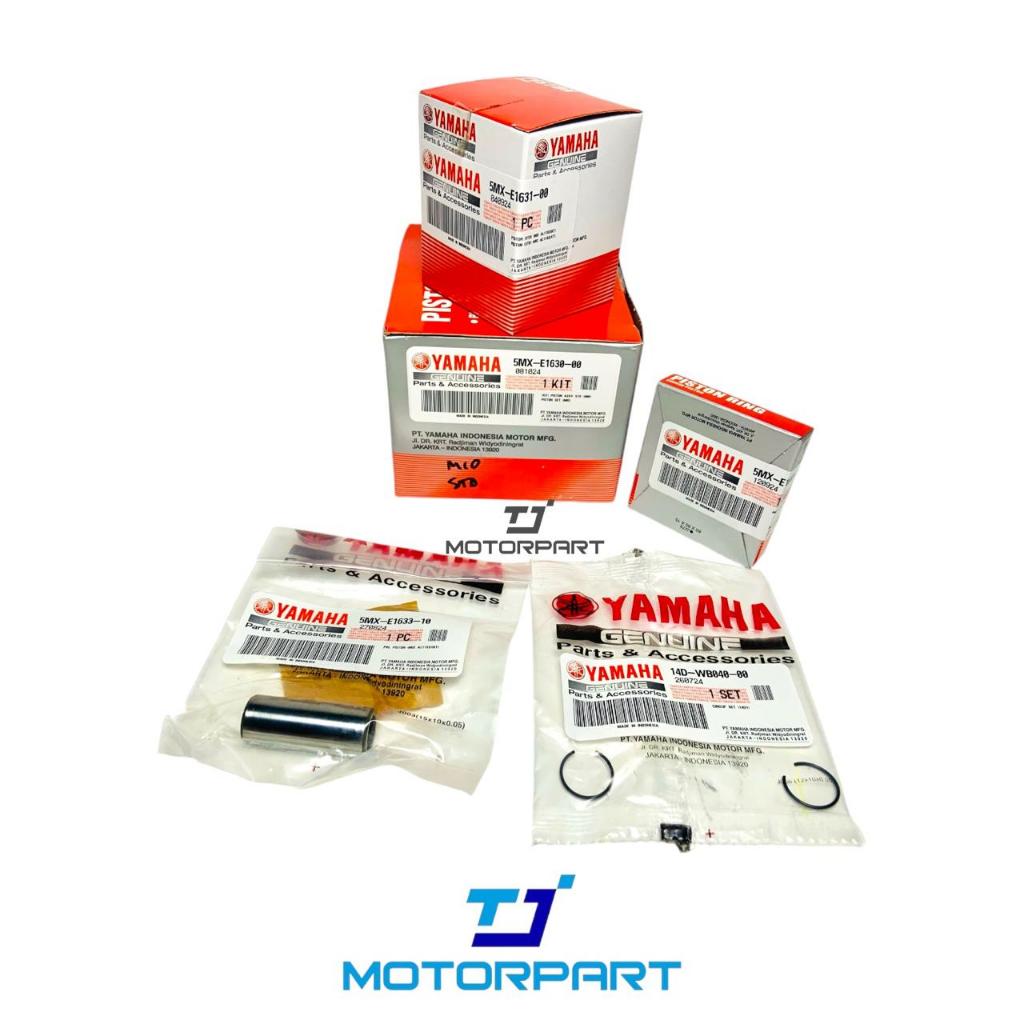 5MX-E1630-00 PIston Kit Seher Set (Standar) Mio Sporty, Mio Smile, Nouvo, Fino Karbu YAMAHA 100% Ori