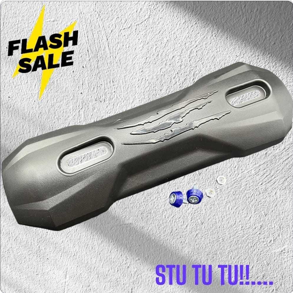 Tameng Knalpot Zoomer variasi PNP Beat Vario Scoopy + baut