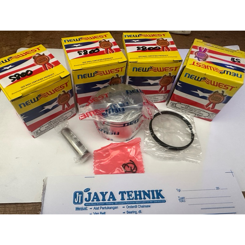 piston kit new west 628( ORIGINAL) chainsaw 5800