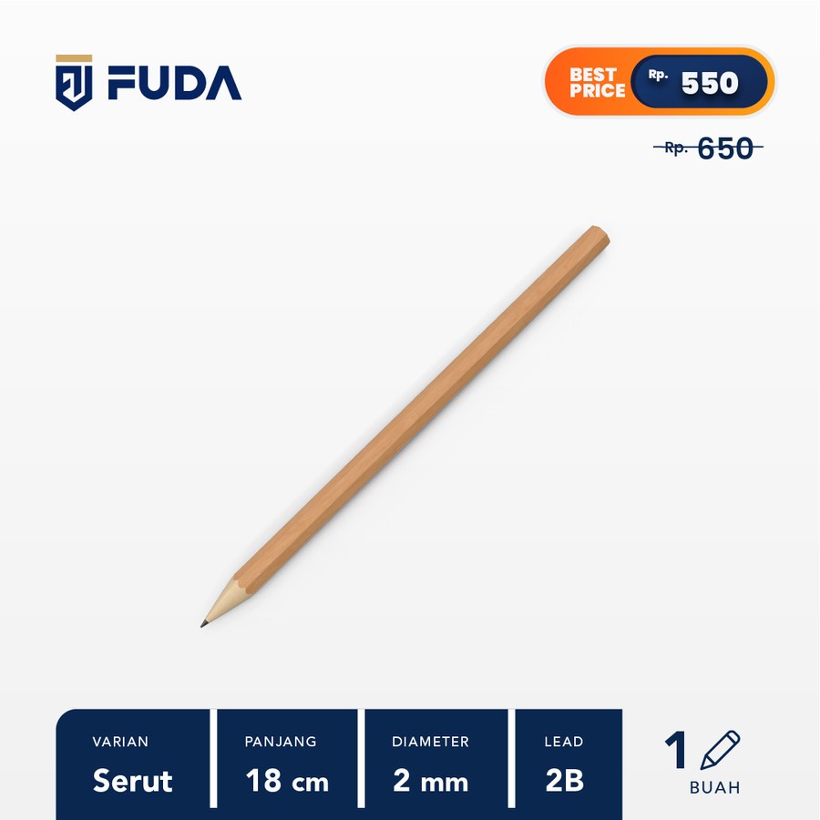 

Pensil Polos Serut