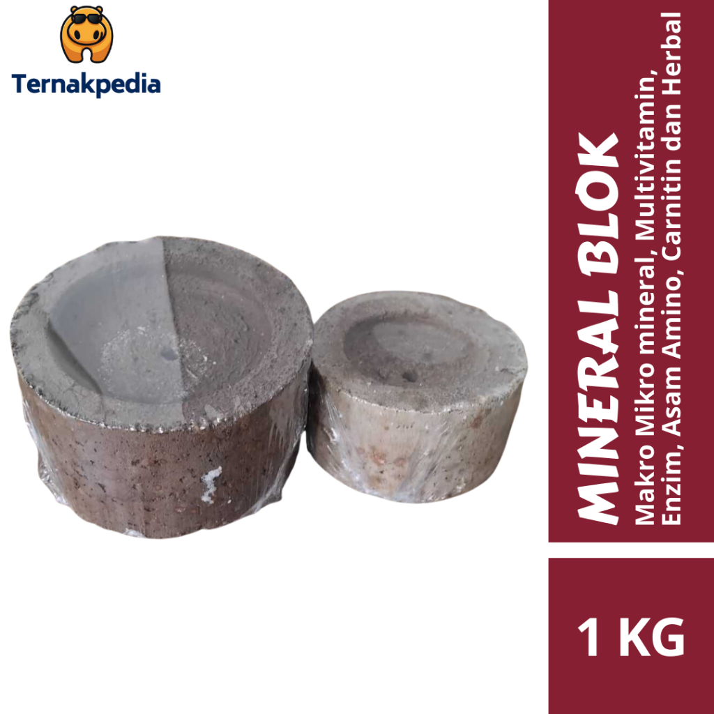 Mineral Blok Kambing 500GR - Mineral Blok Khusus Perah - Mineral Blok Kambing - Mineral Blok Sapi