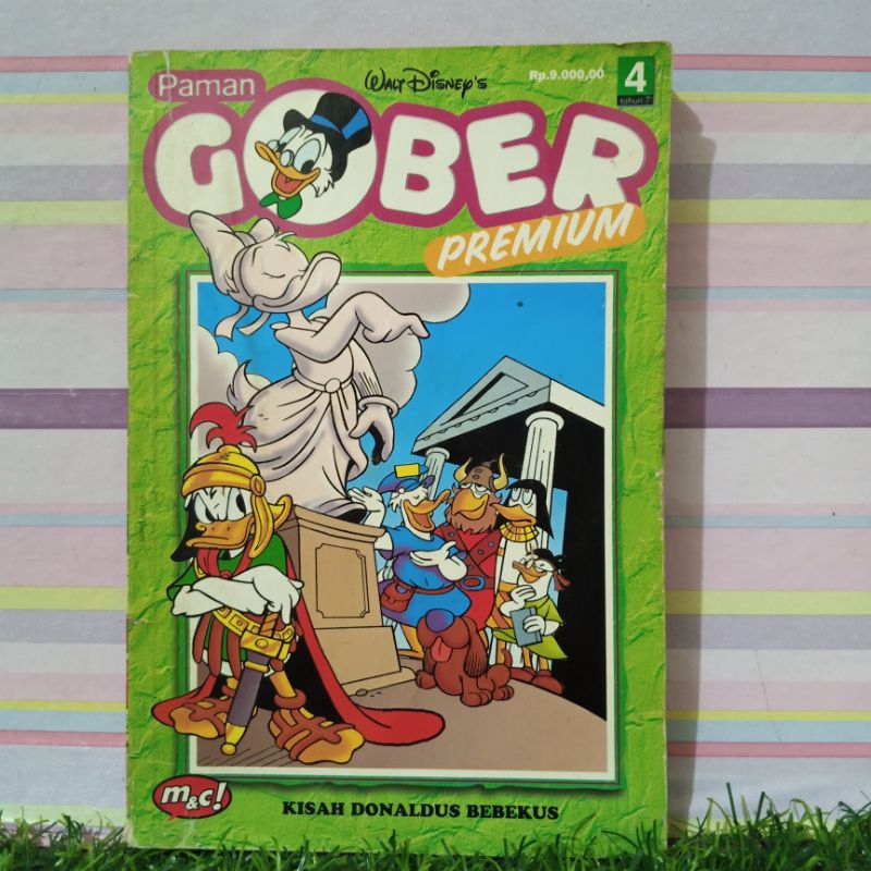 Komik Paman Gober No 4 - Premium - Kisah Donaldus Bebekus