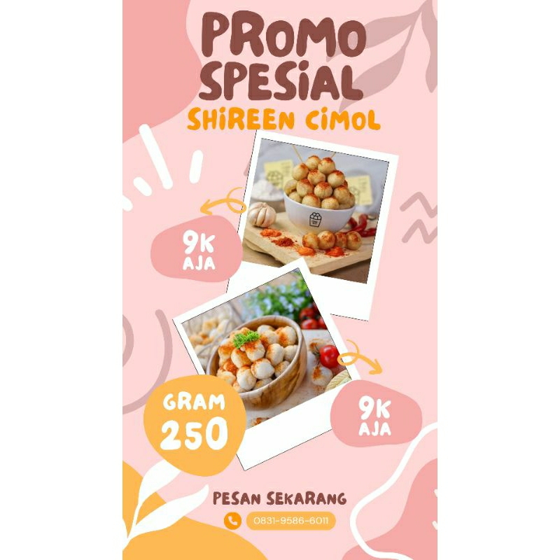 

Cimol mentah isi 250gr (promo terbatas)