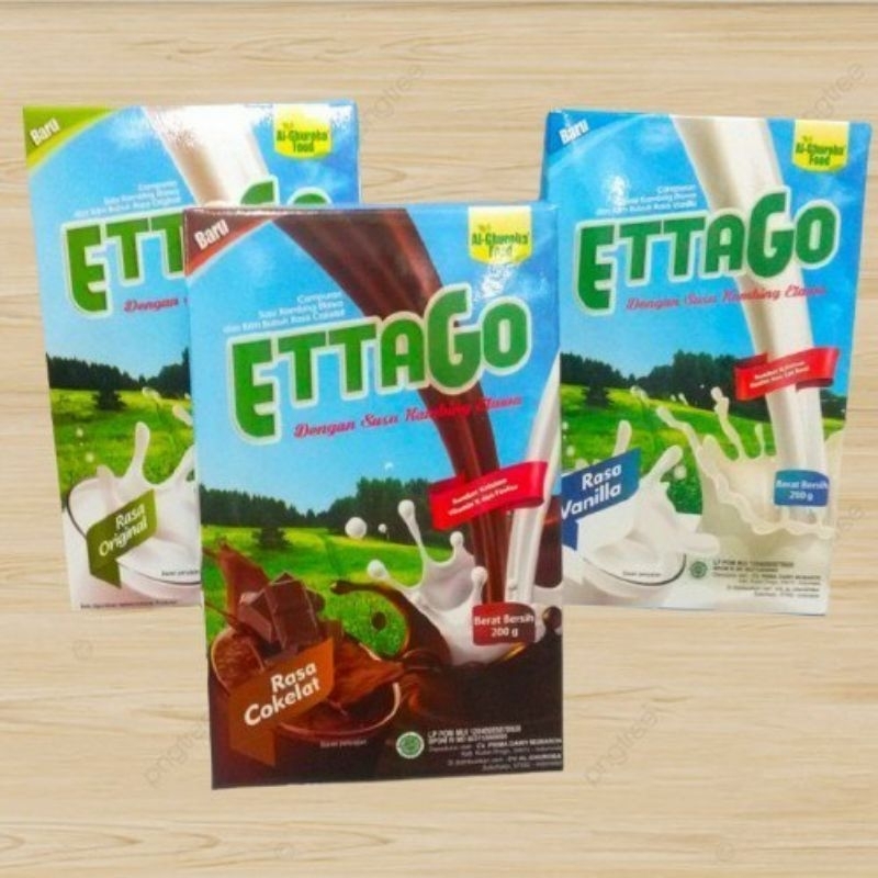 

Susu Kambing Ettago 3 Rasa Ghuroba Original