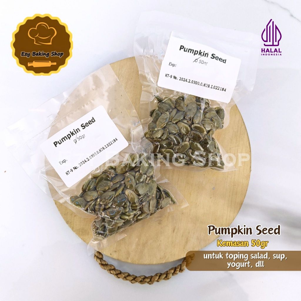 

Pumpkin Seed 50gr - Biji Labu Kupas MENTAH