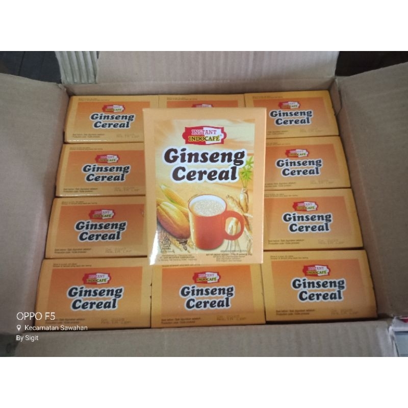 

Indocafe Gingseng Cereal 24 Kotak