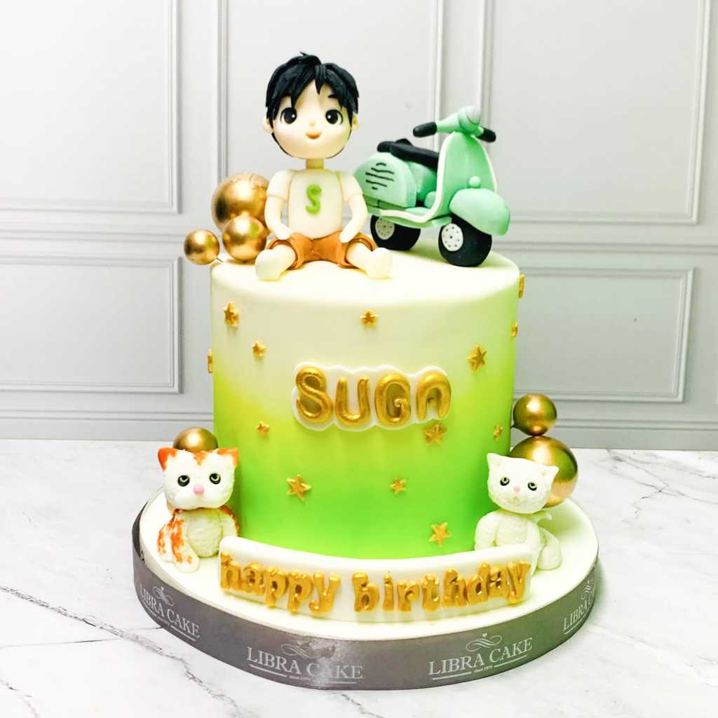 

Kue ulang tahun/Kue birthday/Cake custom birthday/Cake ultah/Kue tema Vespa