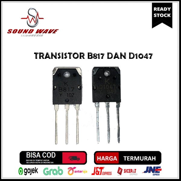 TRANSISTOR D1047 DAN B817