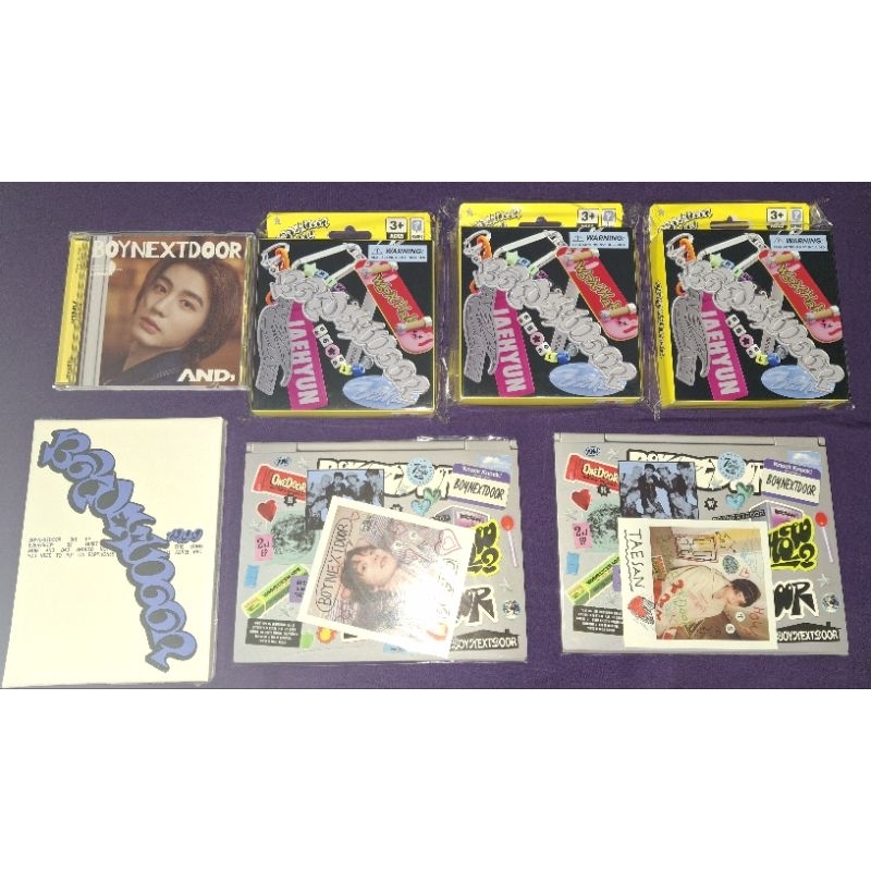 boynextdoor album sealed unsealed how sticker myung jaehyun 19.99 clink riwoo taesan leehan photoboo
