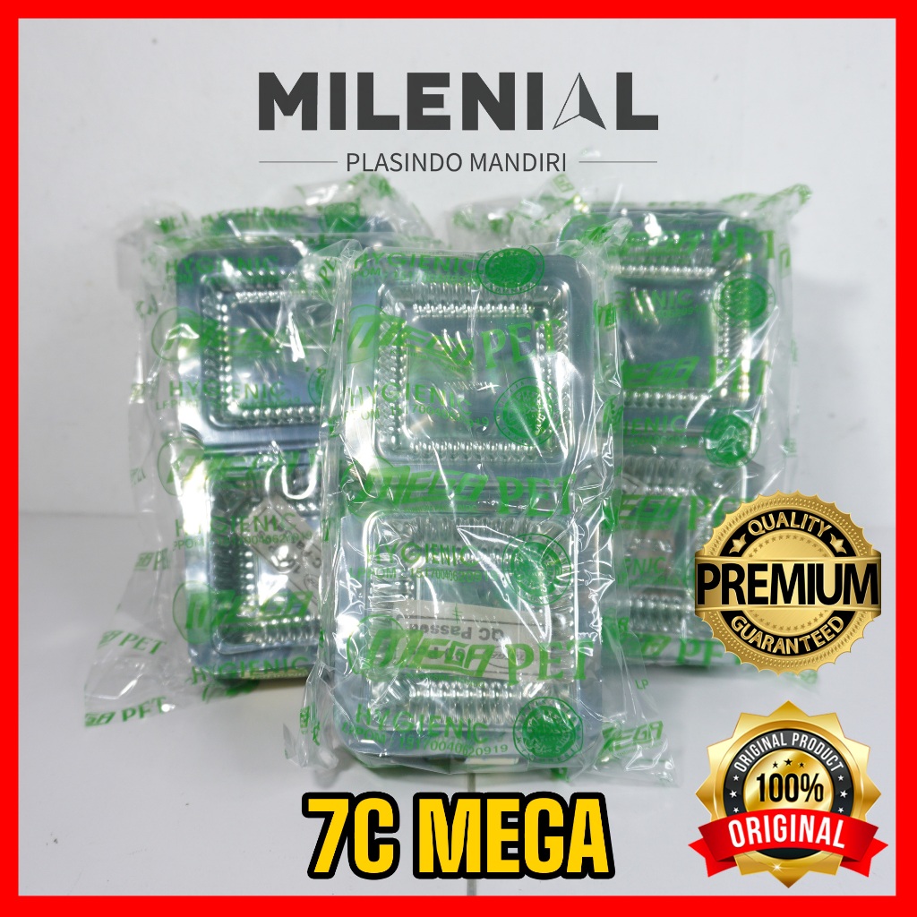 Mika Kue / Mika Kotak 7C Mega / Mika Kue 7C Isi 100 pcs